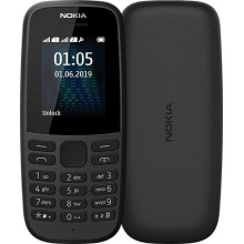 Nokia 105 2019 DS Black